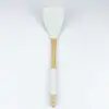 Espátula de Silicone com Cabo de Madeira Utensílios de Cozinha Conjunto de 7 Peças Estilo Escandinavo Ferramentas de Cozinha Espátula Antiaderente Fábrica Estoque Pronto