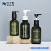 Frasco Dispenser de Shampoo e Loção Tipo Pressão para Hotel, Frasco Vazio de Embalagem para Gel de Banho de Alta Qualidade 500ml