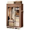 Casa Simples Pano Guarda-roupa Área de Pendurar Guarda-roupa Caixa de Armazenamento Roupas Zíper Rolo À Prova de Poeira Estudante Aluguel Quarto Gabinete