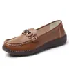 Sapatos Casuais Femininos Antiderrapantes, Confortáveis e Versáteis, Sapatos para o Dia a Dia, Mocassins, Sapatos Baixos, Sapatos Femininos Slip-On