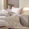 Suave Bruma Morada, Producto Único y No Masificado de E-commerce Transfronterizo Estilo Sanación de Nantong, Set Doble de Cuatro Piezas para el Hogar, Set de Tres Piezas para Dormitorio