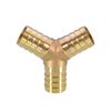 Junta de garfo espinha de peixe de cobre Y Pagoda tubo de mangueira de três vias 4 6 8 10 12 14 16 19mm
