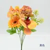 Flores Artificiales, Orquídeas Falsas, Rosas, Ramos de Flores para Decoraciones de Boda, Ramos Pequeños, Decoración del Hogar, Arreglos de Mesa, Exhibiciones Florales