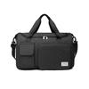 Bolsa de Natación y Fitness de Gran Capacidad con Compartimentos Separados para Seco y Mojado, Plegable, Bolsa de Almacenamiento para Equipaje, Diseño con Sentido de la Moda, Bolso de Yoga Romboidal