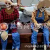 Esqueletos de Banjo Duelo Animados Divertidos Decoración de Halloween Esqueleto Banjo