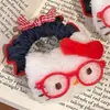 Laço Fofo Estilo Coreano Miffy Coelho Elástico para Cabelo Listrado Menina Doce Corda de Cabelo Rabo de Cavalo Scrunchie Coque Elástico para Cabelo