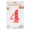 Globos de Número de 32 pulgadas Empaquetados Individualmente en OPP Decoración de Atmósfera Festiva para Fiesta de Primer Cumpleaños Letrero de Número Inflable