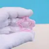 Colgante de Estrella Hueca Transparente de Colores Joyería Llavero Accesorios de Papelería Estrella Venta al por Mayor en Stock