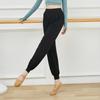 Modal Casual Dance Costume Lantern Pants Calças de Prática Soltas Femininas Calças de Dança Latina Adulta