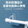 Gancho con Forma de Anillo, Gancho Adhesivo Multifuncional, Soporte Adhesivo para Barra de Cortina sin Taladro, Sujetador Adhesivo para Estante de Almacenamiento de Cocina y Baño
