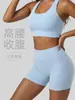 Pantalones de tres cuartos con bolsillo trasero de melocotón, estilo chica hot europea y americana, populares, ajustados, transpirables, de cintura alta, control de abdomen, pantalones de yoga para mujer, transfronterizos
