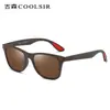 Gafas de Sol Cuadradas de Moda, Protección Solar, Gafas de Comercio Exterior, Gama Alta, Anti-UV, Gafas Tr90 para Conducir