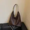Bolsa de Grande Capacidade 2026 Verão Nova Elegante Simples Bolsa de Ombro Textura Trançada Casual Trabalho Deslocamento Bolsa Tote