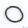 Moda europea y americana simple pulsera de ágata de cristal lujo ligero alto sentido pulsera tejida a mano con cuentas joyería mujeres al por mayor