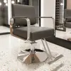 Cadeira de barbeiro salão de cabeleireiro banqueta para corte de cabelo salão de beleza área de permanente e coloração assento elevatório cadeira de salão de beleza