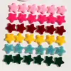 Dulces, Modernos, Versátiles, Pequeños Peluches Coloridos de Estrella de Cinco Puntas Accesorios para el Cabello, Pinzas para el Cabello, Accesorios para Joyería DIY Al por Mayor