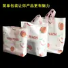 Bolso de Mano de Alta Presión suit Bolso de Estilo Sencillo Bolso Popular en Internet Bolso de Regalo para Manos Bolso de Boda Patrón de Durazno Bolsa para Ropa