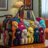 2026 Site Independente da Amazon Transfronteiriço Nova Bolsa de Viagem Acolchoada Portátil de Curta Distância Bolsa Esportiva Multifuncional para Fitness