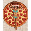Toalla de Playa a Orillas del Mar Protector Solar para Nadar Esterilla Redonda de Playa Chal de Playa Chal de Rosquilla Vestido Envolvente de Vacaciones