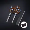 Tesouras para Tosquia de Cães, Conjunto de Tesouras para Tosquia de Animais de Estimação, Tesouras para Aparar Pelos, Ferramenta para Cortar Pelo de Teddy, Tesouras para Pelo de Cachorro