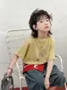 Nueva Camiseta de Dibujos Animados para Niños y Niñas, Top Casual Estampado de Manga Corta -510110