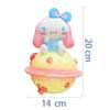 Gran muñeca de vinilo resistente a caídas alcancía blanco crudo Muñeca para colorear DIY infantil Puesto de muñecas Juguete de Actividad