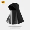 Chapéu Protetor Solar Facial Completo de Seda de Gelo para Mulheres Máscara Anti-ultravioleta Cobertura de Pescoço Headset para Montanhismo Acampamento Toalha Facial
