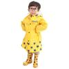 Moda Corea del Sur Lindo Impermeable Infantil Niños y Niñas Estudiantes de Primaria Poncho Grueso Impermeable para Exteriores Bebé