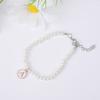 Pulseira de Letras Pérola Simples Letra Inglesa Pulseira com Seu Nome Design de Nicho Feminino Senso Avançado Namorada