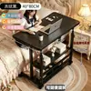 Mesita de noche, mesa móvil de altura ajustable, mesa de computadora para dormitorio, escritorio simple para el hogar, mesa de estudio para dormitorio estudiantil, mesa de computadora