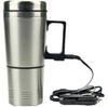 Calentador de agua eléctrico de acero inoxidable para coche, 12 V/24 V, para hervir agua, para coche