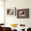 Pintura Decorativa Moderna Minimalista para Caja de Medidor Eléctrico, Pintura para Colgar sin Clavos para Restaurante para Cubrir la Caja de Interruptores Eléctricos y Mural de Interruptor Débil