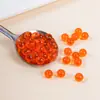 Comida de Simulação Caviar DIY Comida Japonesa Tigela de Sushi Macarrão Acessórios Feitos à Mão 0,7cm Ovas de Peixe Brinquedo