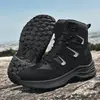 2025 Nuevas Botas Tácticas para Hombre Transfronterizas Zapatos para Aventura al Aire Libre Senderismo Montañismo Caña Media Botas del Desierto Venta Directa de Fábrica