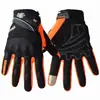 Guantes de Motocicleta Todoterreno Anticaída, Antideslizantes, Transpirables, para Carreras, de Dedo Completo para Hombres, Equipo de Verano para Motociclistas