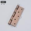 Bisagra de acero inoxidable de 4 y 5 pulgadas para marcos de puertas abatibles, sin ranuras, con cojinetes silenciosos, para puertas de madera, puertas plegables de alta resistencia.