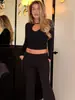 Nuevo Estilo Primavera y Verano 2026 Moda Transfronteriza Europea y Americana Sexy Top Calado para Mujer, Camiseta Elegante y Versátil de Manga Larga para el Trabajo