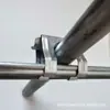 Invernadero con Portatarjetas Galvanizado en Caliente Portatarjetas Fijo Conexión de Ranura para Tarjeta Fijación