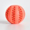 Fuga Bola de Sandía Mascota Perro Fuga Bola Limpieza Molar Juguete Interactivo Resistente al Desgaste Resistente a Mordidas Lavable a Máquina Juego para Perro