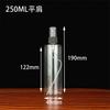 10ml / 30ml / 50ml / 100mlpet frasco de spray cosmético transparente sub-embalagem pequeno frasco de spray frasco de spray de plástico