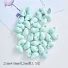 Jingdezhen cerámica joyería accesorios hechos a mano material no se desvanece cuentas de caracol agujero grande cuentas sueltas diy estudiante tejido