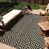 Alfombrilla personalizada para autocaravana de equipo de camping hecha de tubo de PP, antienvejecimiento y a prueba de humedad, alfombra exterior para uso en jardín, patio y césped