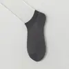 Calcetines de Verano Finos de Seda para Hombre, Longitud Media hasta la Pantorrilla, Antiolor, Antibacterianos, Absorbentes de Sudor, Malla Transpirable, Calcetines Largos para Hombre sin Costuras