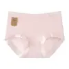 Ropa interior de mujer sin costuras de algodón puro clase A 7A, con entrepierna antibacteriana, nueva 2025, transpirable, control de abdomen, realce de glúteos, de cintura media