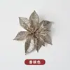 Decoração de Ponta de Flor de Natal Oca Exclusiva Transfronteiriça, Pingentes Ornamentos, Rosa Cebola Brilhante Guirlanda de Árvore de Natal Lote de Arranjo de Feriado