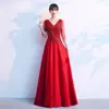 Novo Vestido de Veludo para Performance Coral Feminino, Vestido Longo para Adultos, Estudantes, Meia-Idade e Idosos, Vestido de Performance para Recitação em Competição