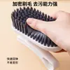 Cepillo de plástico para lavar la ropa del hogar, cepillo para zapatos, cepillo de limpieza multifuncional para tareas del hogar, cepillo para ropa, cepillo para abrigos y sombreros, cepillo para zapatos, colgable