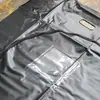 Saco de Armazenamento de Cadáver Espessado Revestido de PVC Preto Venda por Atacado Saco para Cadáver Suprimentos Funerários Saco para Cadáver Saco para Corpo