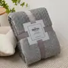 Manta Espessa com Padrão de Espiga de Trigo, Estoque Pronto para Exportação, Manta de Flanela Jacquard em Fleece de Coral, Manta de Presente, Manta de Ar Condicionado para Comércio Exterior