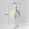 Suporte de Modelo de Animal de Estimação Babadores para Pet Babadores para Cachorro Gato Suporte de Exibição Suporte de Modelo para Fotos de Roupas de Cachorro Gato